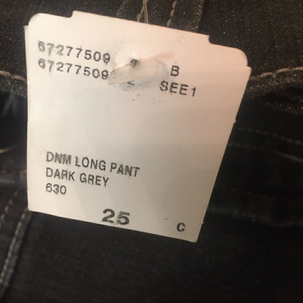 2.1 Denim Dark Gray Skinny Jeans - Picture 5 of 7